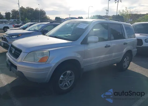 2005 Honda Pilot Ex z USA, uszkodzony, nr VIN 2HKYF184X5H538679